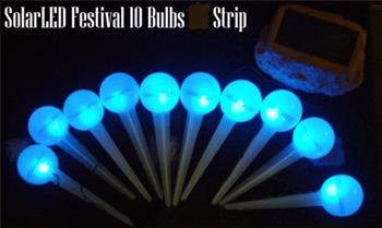SolarLED Decorative (10) Bulb LED String